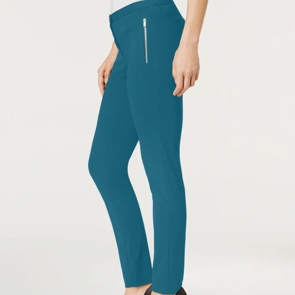 Calvin Klein Petite Scuba Crepe Modern-Fit Pants Size 8p - Picture 1 of 4